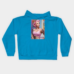 Queer Barbie #4 Kids Hoodie